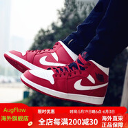 NIKE耐克男女鞋 AIR JORDAN 1 MID情侶鞋 AJ1 運(yùn)動(dòng)休閑鞋 554724-554725-605 小芝加哥 39