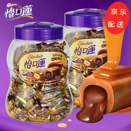 怡口蓮（Cadbury）太妃糖美味榛仁巧克力味夾心太妃糖婚慶喜糖罐裝怡口蓮巧克力糖果 【2罐】榛仁味巧克力味253g