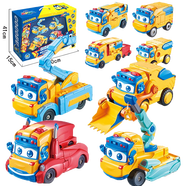 豬豬俠百變校巴超學(xué)先鋒趣變形工程車(chē)6合體機器人歌德兒童變形動(dòng)漫玩具 【趣變工程車(chē)】豪華套裝9065