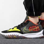 耐克（NIKE）新款男鞋歐文4 KYRIE 4戰靴籃球鞋943807-002 CZ0105-002 黑綠橙 41