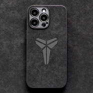 摩諾斯iPhone16Pro Max手機殼15歐締蘭Alcantara翻毛皮蘋(píng)果14plus保護套13mini保護殼潮男女新款個(gè)性時(shí)尚 （科比） iPhone 14