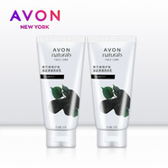 雅芳（AVON）植物護膚綠茶茶樹油木瓜鱷梨炭紫蘇葉珍珠百合花洗面奶150g 潔面乳 紫蘇葉深層凈透*2支 默認