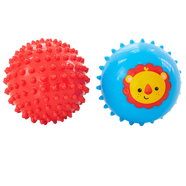 費(fèi)雪（Fisher-Price）兒童玩具球 寶寶按摩球訓(xùn)練球嬰幼兒拍拍球小皮球生日禮物禮品