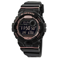 卡西歐（CASIO）G-Shck 數(shù)字表防水運動女士手表 送女友GMD-B800-1ER 黑粉甜酷色 0mm 青春可愛運動簡約