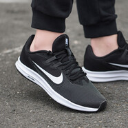 耐克（NIKE）休閑鞋男鞋2025秋冬季新款運動(dòng)鞋FLEX赤足減震輕便低幫跑步鞋 黑色白AQ7481-002/DOWNSHIFTER 9 41