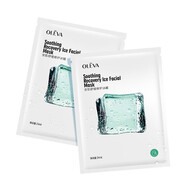 奧洛菲（OLEVA）保濕面膜組合  女 安肌舒緩冰膜 5片/盒