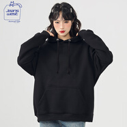 JEANSWEST CLUB真維斯連帽衛(wèi)衣女2025春秋季寬松外套學(xué)院風(fēng)百搭連帽衫小個子上衣