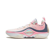 李寧（LI-NING）韋德幻影5V2籃球鞋2024夏季新款男子反光輕量籃球場(chǎng)地鞋ABPU009 標(biāo)準(zhǔn)白/夜影藍(lán)ABPU009-6 43