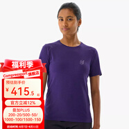 COMPRESSPORT跑步 Performance 短袖 III 女 SS Tshirt 深紫 M