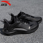 安踏（ANTA）男鞋運動(dòng)鞋男2025秋季【毒刺5】網(wǎng)面透氣輕便減震跑步鞋子男 毒刺2-碳灰/黑 41