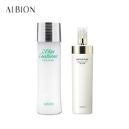 奧爾濱（ALBION）健康水爽膚水精萃液曬后修護(hù)鎮(zhèn)靜舒緩化妝水 收斂控油 補(bǔ)水保濕 護(hù)膚品男女澳爾濱 健康水330ml+滲透乳200g