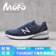 NEW BALANCE美產(chǎn)New Balance M990NV5 M990BK5 W990NV5 W990BK5 海軍藍(lán)黑跑鞋 M990BK5 D寬現(xiàn)貨（CZ） 鞋盒輕微 35