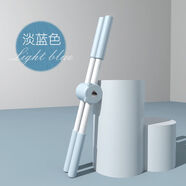 寶爾斯形體棍瑜伽開背棍開肩神器十字架站姿形體禮儀正背部訓(xùn)練器材 【親膚泡棉/美肩開背】天空藍(lán)