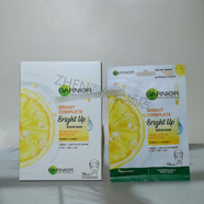 卡尼爾（Garnier）美白面膜在途泰國GARNIER卡尼爾檸檬VC377精華提亮深層補(bǔ)水面膜 #白色保濕 10片/盒