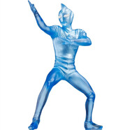 萬(wàn)代（BANDAI） 眼鏡廠(chǎng) 英雄勇像 奧特曼 手辦模型玩具 18cm  阿古茹V2彩透