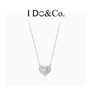 I DO&CO.璀璨心光項鏈女鎖骨鏈女925銀高級小眾女生生日禮物送女朋友禮物 璀璨心光項鏈 925銀