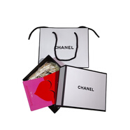 香奈兒（Chanel）香奈兒白色香水禮品盒白色口紅禮品盒送禮盒送女友送老婆情人節(jié) 香奈兒白色香水禮品盒