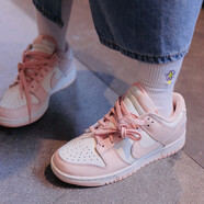 耐克（NIKE）Dunk Low 蜜桃粉 櫻花粉 黑白熊貓 低幫休閑鞋 運動(dòng)鞋 板鞋 女鞋  DD1503-102 36