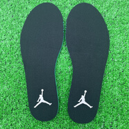 堡牧奧適配喬··丹籃球鞋墊防臭減震透氣吸汗運動(dòng)jo·rdan男女跑步運動(dòng) 黑色(平墊3雙裝) 36