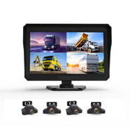 貨車(chē)嘀H16 Pro 大貨車(chē)行車(chē)記錄儀四錄高清 7英寸工程車(chē)/油罐車(chē)/運輸車(chē)攝像機四路無(wú)光夜視效果24/36V