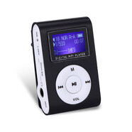 MP3/MP4播放器學(xué)生運(yùn)動(dòng)迷你有屏mp3播放器隨身聽外放帶迷你揚(yáng)聲器 有屏黑色