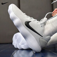 耐克（NIKE）Hyperdunk 2017 Low黑白低幫防滑耐磨緩震實戰(zhàn)休閑運動籃球鞋 897637-100 40.5