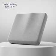 皮爾卡丹（pierrecardin）坐墊 人體工學記憶棉辦公坐墊痔瘡墊椅墊久坐神器學生屁股墊子灰