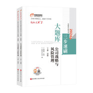 東奧注冊(cè)會(huì)計(jì)師2024教材 CPA輕松過關(guān)2 東奧cpa三步速刷：大題庫.公司戰(zhàn)略與風(fēng)險(xiǎn)管理（上下冊(cè)）