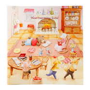 NCL仲林DIY自制覆膜粘貼式相冊本 40頁(yè)兒童成長(cháng)相冊薄/卡通/家庭影集照片書(shū) 暖心爐火 20L-90