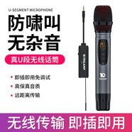 十盞燈 無線麥克風領夾麥克風收音麥手機電腦聲卡專用話筒錄音設備 W15手持無線麥【動圈麥】一拖一