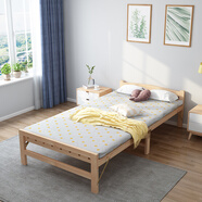 彭友家私 折疊床 單人床實(shí)木床午休床辦公室休息床行軍床 1.2米寬 PY-ZD12