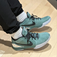 耐克（NIKE）Zoom Kobe 4 ZK4 科比4 男女同款綠色麂皮運動(dòng)休閑中幫實(shí)戰籃球鞋 FQ3545-300綠色 35.5 (225mm)