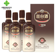 叢臺【河北特產(chǎn)館】叢臺酒 濃香型白酒整箱 非遺釀造禮品酒 邯鄲特產(chǎn) 39度 475mL 4瓶 窖齡原漿（10）