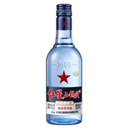 紅星北京二鍋頭藍瓶綠瓶白酒 43度 250mL 1瓶