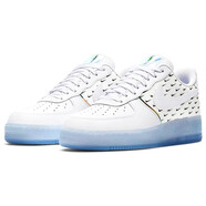 耐克（NIKE）男鞋新款Air Force1   AF1 空軍一號運動(dòng)休閑舒適板鞋 CK7804-100 骨白冰藍 迷你鉤 42