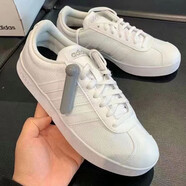 阿迪達(dá)斯 （adidas）休閑鞋女鞋秋季新款運(yùn)動鞋NEO低幫舒適百搭小白鞋板鞋 B42314小白鞋 36