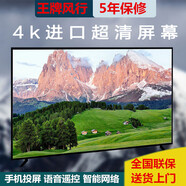 王牌風(fēng)行全面屏4K新款55 65 75 86英寸液晶電視100英寸平板電視機(jī)網(wǎng)絡(luò)智能 65英寸 全面屏網(wǎng)絡(luò)電視