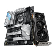 玩家国度 ROG STRIX Z590-A GAMING WIFI主板+华硕 TUF-RTX3080-O10G-GAMING显卡 板卡套装 主板*1；显卡*1