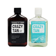 Crazytan美國Crazytan夏威夷助曬油室外美黑助曬油紅深古銅速黑面部可用 加強版助曬油+加強修復(fù)