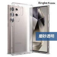 RingKe韓國Ringke適用三星s24ultra手機(jī)殼s24+新款全包防摔透明保護(hù)殼s24u超薄24plus磨砂硅膠套掛繩 MATTE CLEAR【磨砂透明】 S24Ultra保險(xiǎn)桿