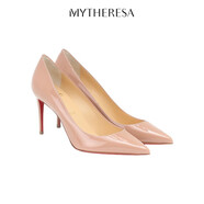 路鉑廷（Christian Louboutin）【秋冬新品】 女士 Kate 85漆皮高跟鞋 P00481596 米色 38.5 CN 38.5