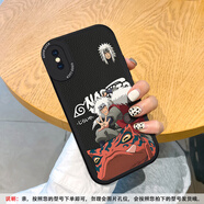 美齡美麗適用蘋(píng)果X手機殼火影忍者iPhoneXsmax全包XR軟硅膠8plus個(gè)性動(dòng)漫鳴人防摔i7皮質(zhì)SE3防摔保護套6s男 黑色-自來(lái)也與蛤蟆忠M iPhone XS Max