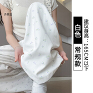 詩蒂淑冰絲碎花山本褲子女夏季薄款2025年新款休閑高腰白色小個子闊腿褲 花花蝴蝶結(jié)白色[常規(guī)款] S 適合體重[80-95斤]