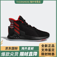 阿迪達斯羅斯9代GEEK UP簽名版籃球鞋男子EE6846 黑/紅 45 (280MM)