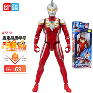 BANDAI萬(wàn)代奧特曼超可動(dòng)人偶模型銀河17.5厘米關(guān)節可動(dòng)發(fā)聲發(fā)光兒童玩具 【麥克斯奧特曼】發(fā)聲67713