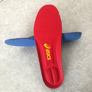 步牧斯（BUMUSI）適配亞瑟士鞋墊耐克運動(dòng)鞋墊減震跑鞋柔軟籃球阿迪達斯吸汗鞋墊 紅色黃標加厚 41