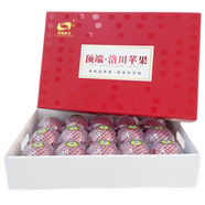 洛川蘋果送禮禮盒陜西洛川紅富士蘋果單果約180-220g 15枚75新鮮水果時(shí)令 15枚75