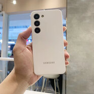 三星S23Ultra手機(jī)殼S23保護(hù)套適配S22+液態(tài)硅膠全包S21防摔純色男 純色液態(tài)硅膠白色. 帶標(biāo)手感很好 三星Galaxy S23