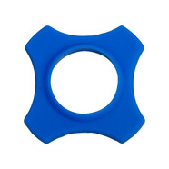 靚韻靚韻 BBSKTV麥克風(fēng)無線話筒尾套防水防震保護(hù)套后蓋尾管防摔硅膠套防滑圈適用于拜爾BBS得勝話筒 藍(lán)四角防滑圈
