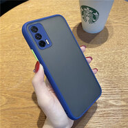 米奈索 vivo iQOO Neo5手機(jī)殼V2055A保護(hù)套液態(tài)鏡頭全包防摔男女款磨砂硅膠外殼 iqooneo5 【膚感】深藍(lán)色